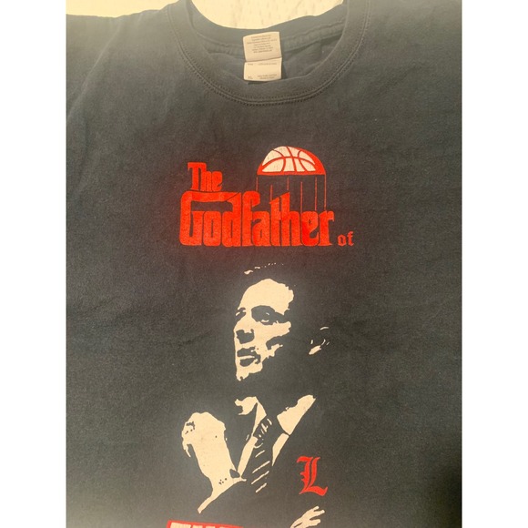 Rick Pitino The Godfather of The Ville Basketball Mens T Shirt XL y2k - Picture 2 of 7